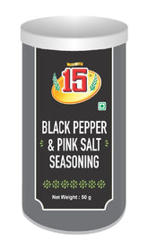 BLACK PEPPER & PINK SALT SEASONING