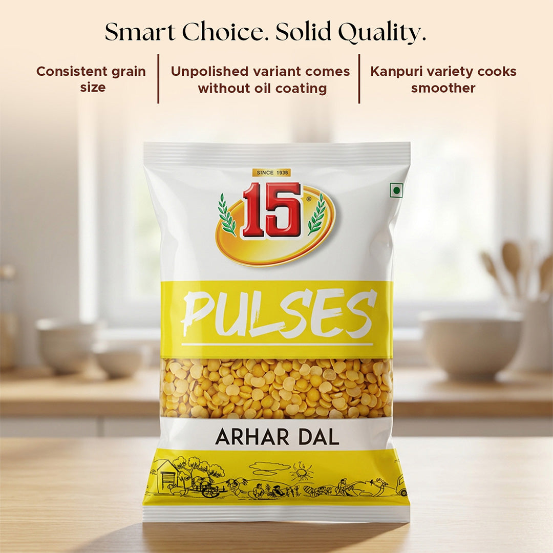 Arhar Dal (Toor Dal) - 15 No. ChawalWala