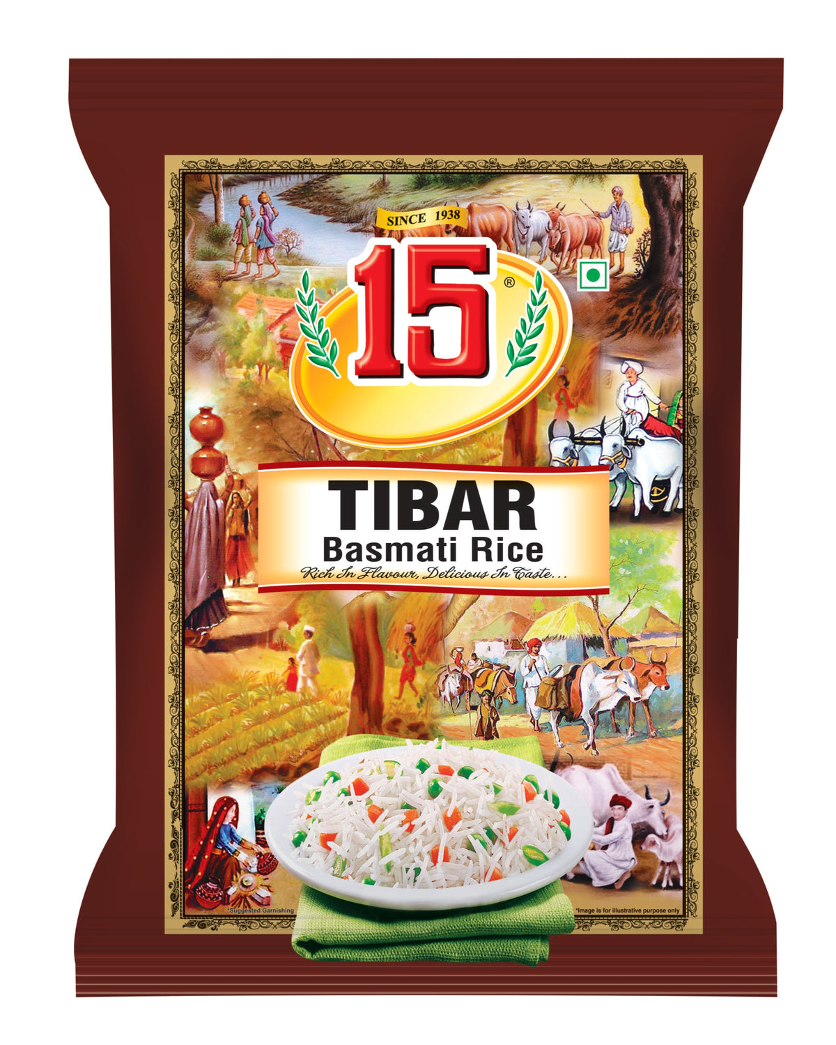 Tibar Basmati - 15 No. ChawalWala