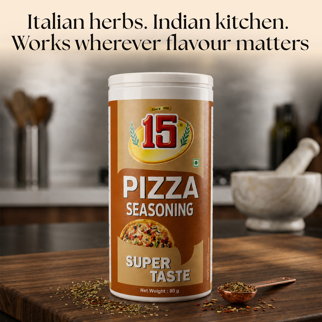 Pizza Seasoning - 15 No. ChawalWala