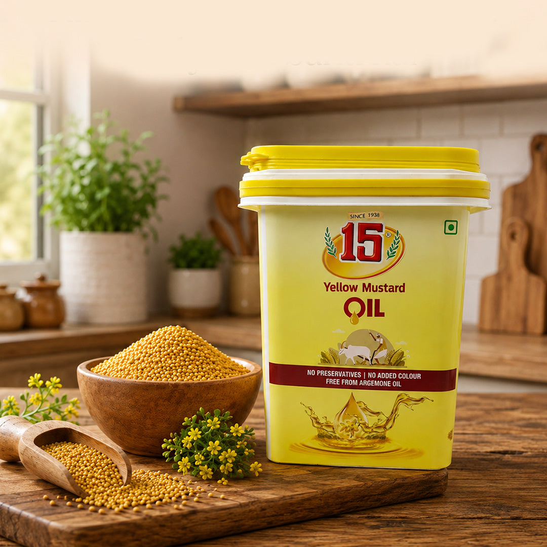 Yellow Mustard Oil - 15 No. ChawalWala