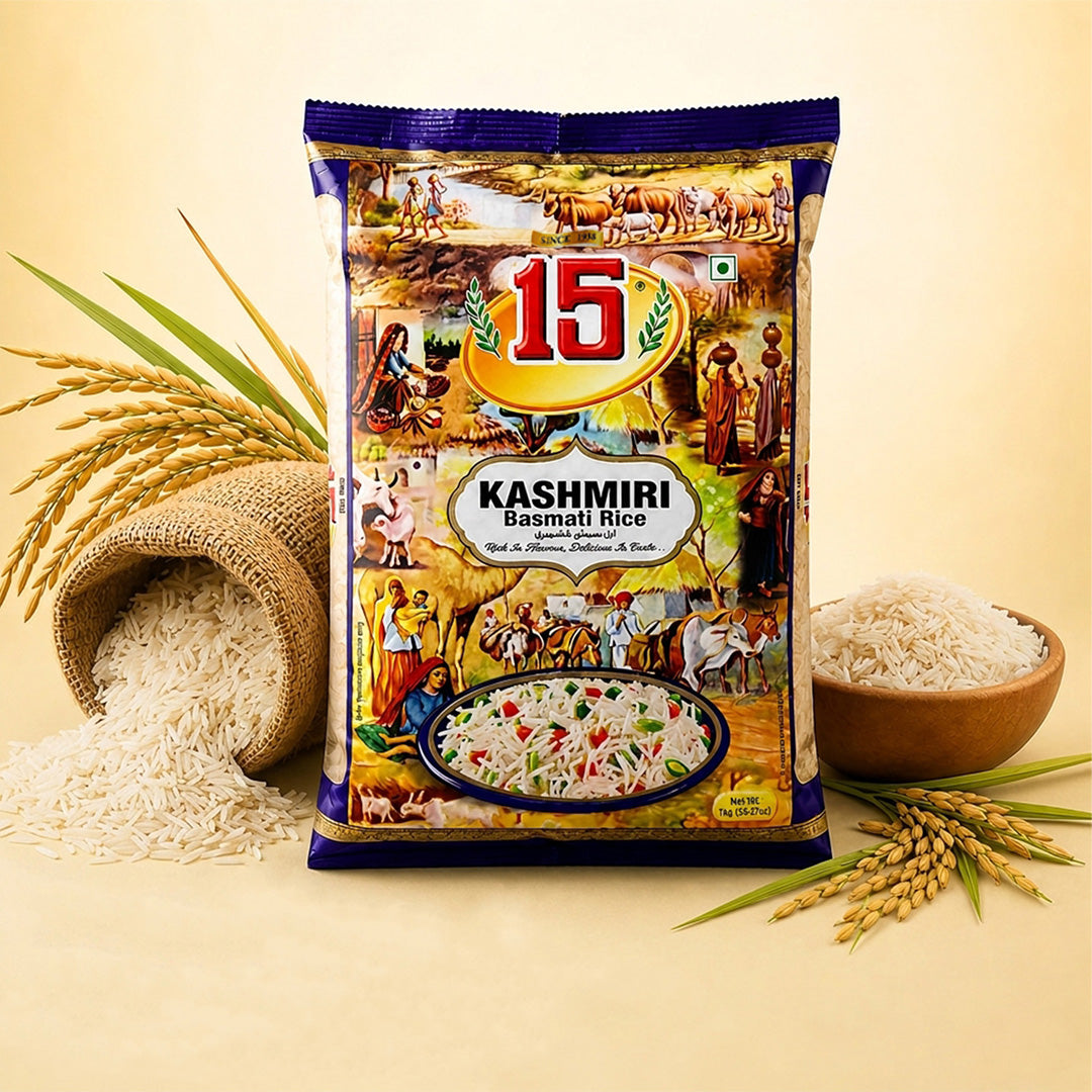 Kashmiri Basmati Rice - 15 No. ChawalWala