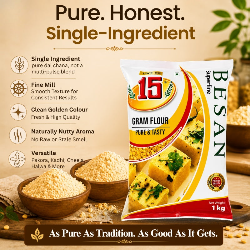 Besan - 15 No. ChawalWala