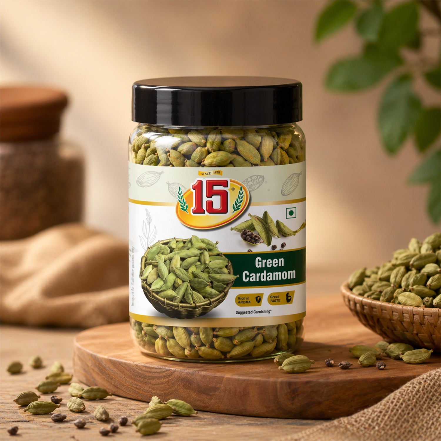 Green Elaichi - 15 No. ChawalWala