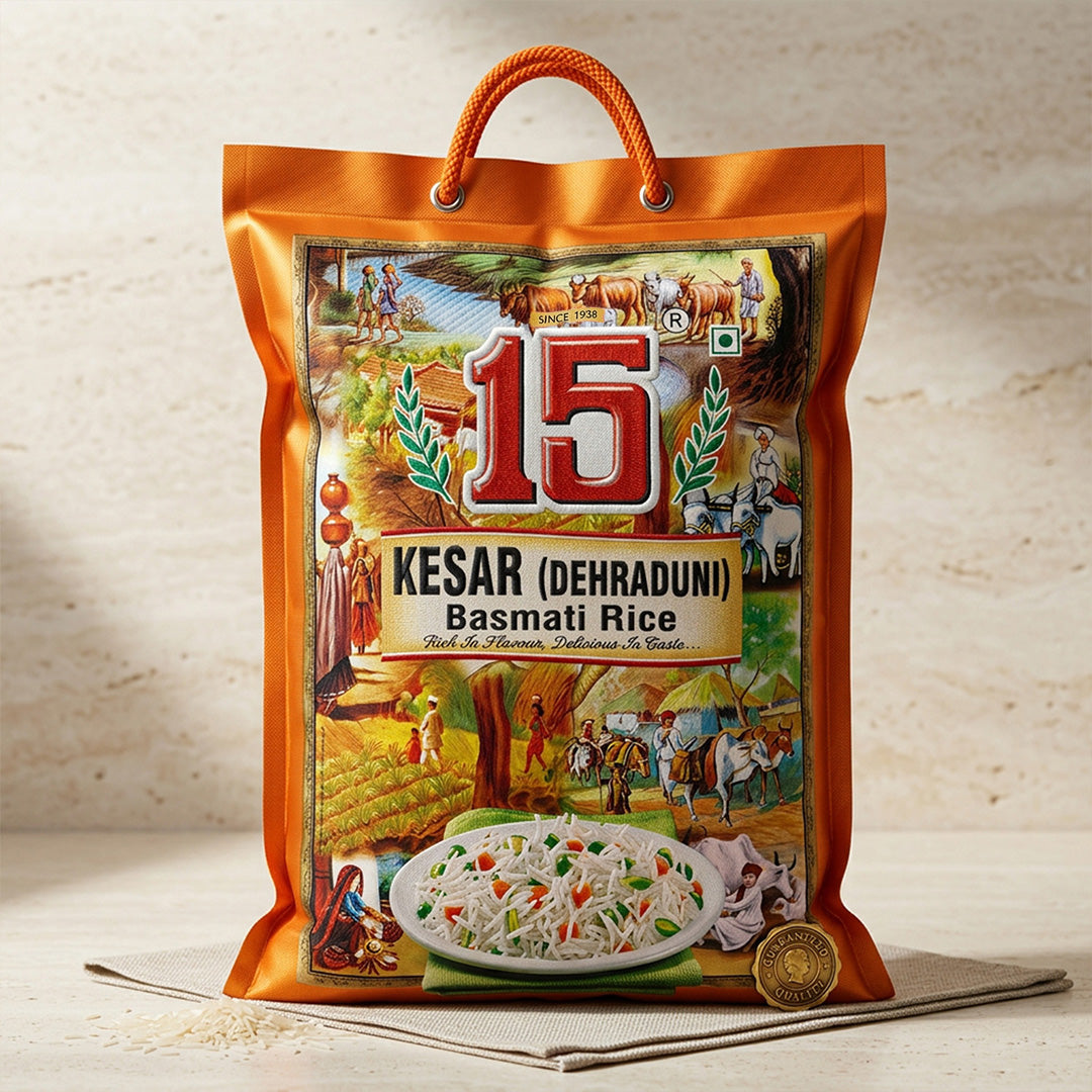 Kesar Basmati Rice - 15 No. ChawalWala