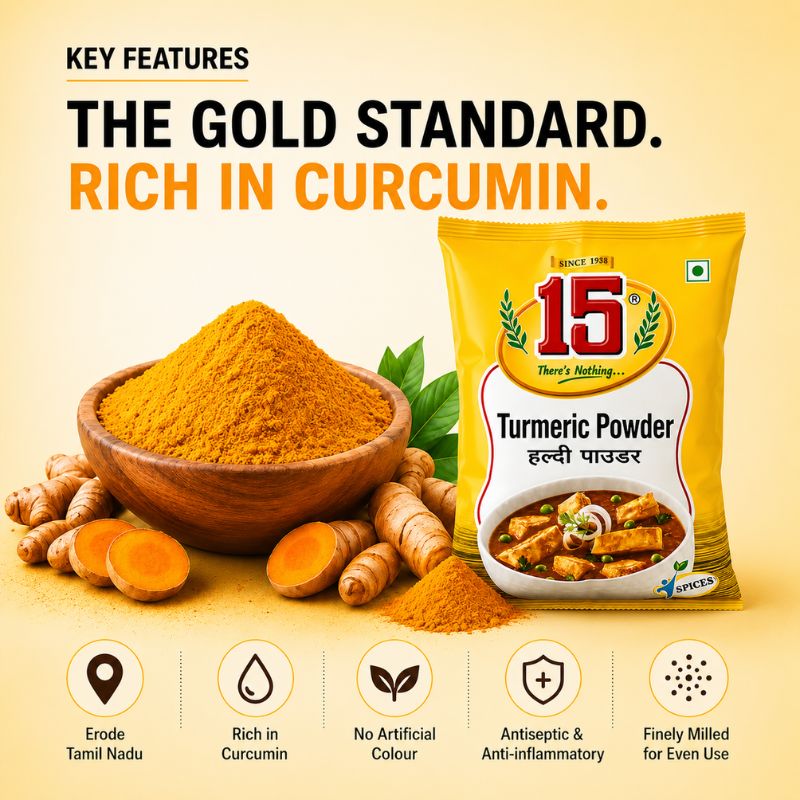 Haldi Powder - 15 No. ChawalWala