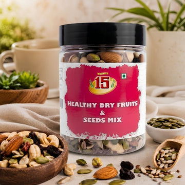Healthy Dry Fruits & Seeds Mix (Breakfast Seeds) - 15 No. ChawalWala