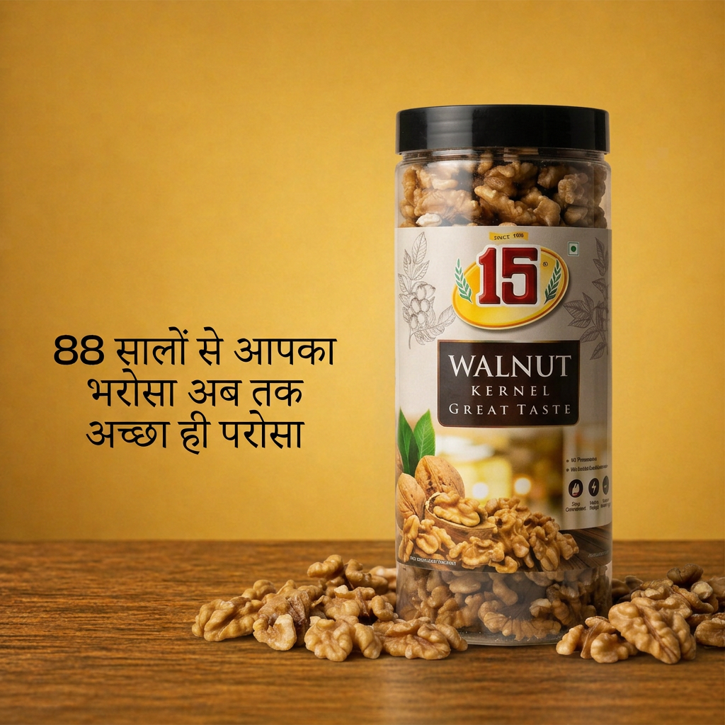 Akhrot Giri (Premium) - 15 No. ChawalWala