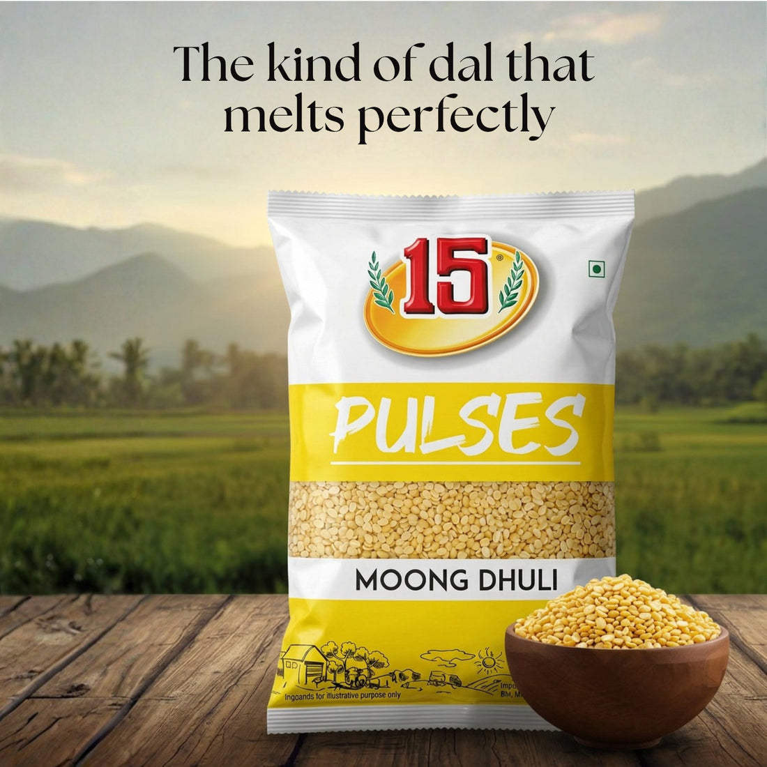 Moong Dhuli - 15 No. ChawalWala
