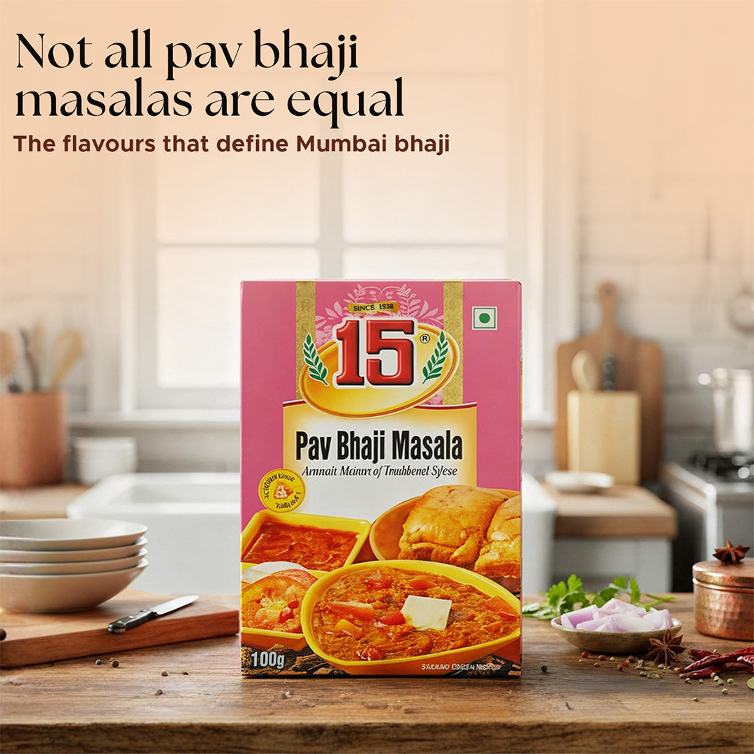 Pav Bhaji Masala - 15 No. ChawalWala