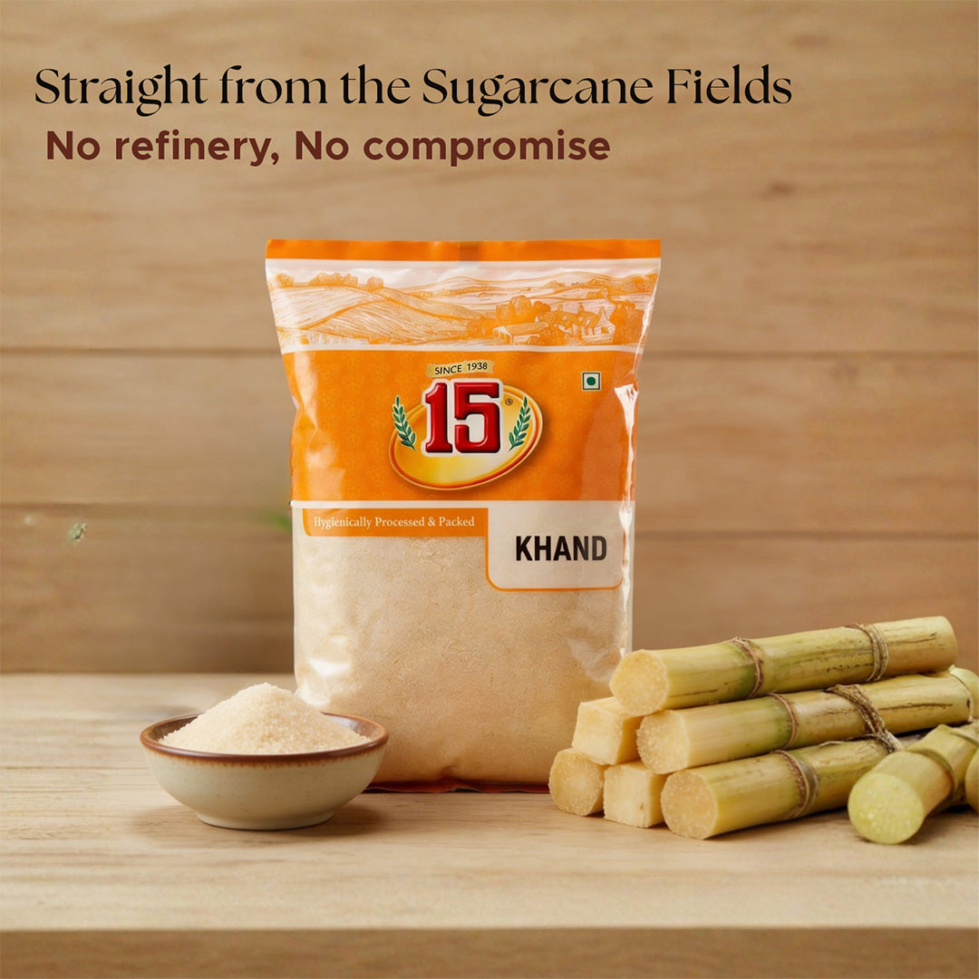Khand (Raw Cane Sugar)