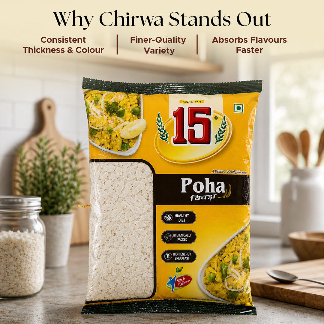 Poha (Chirwa) - 15 No. ChawalWala