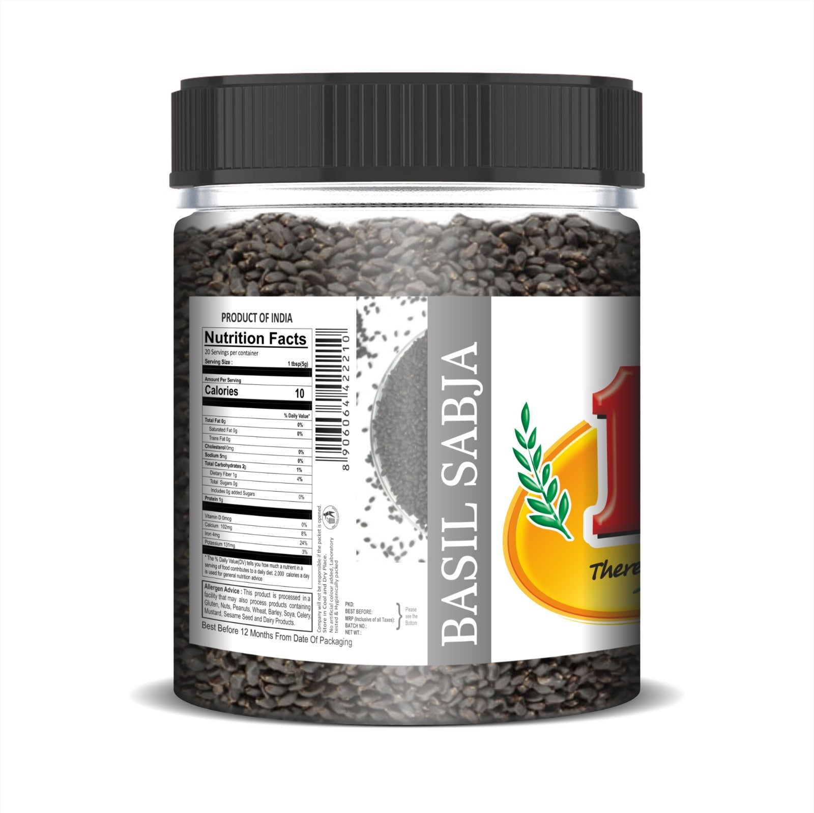 BASIL SEEDS - 15 No. ChawalWala