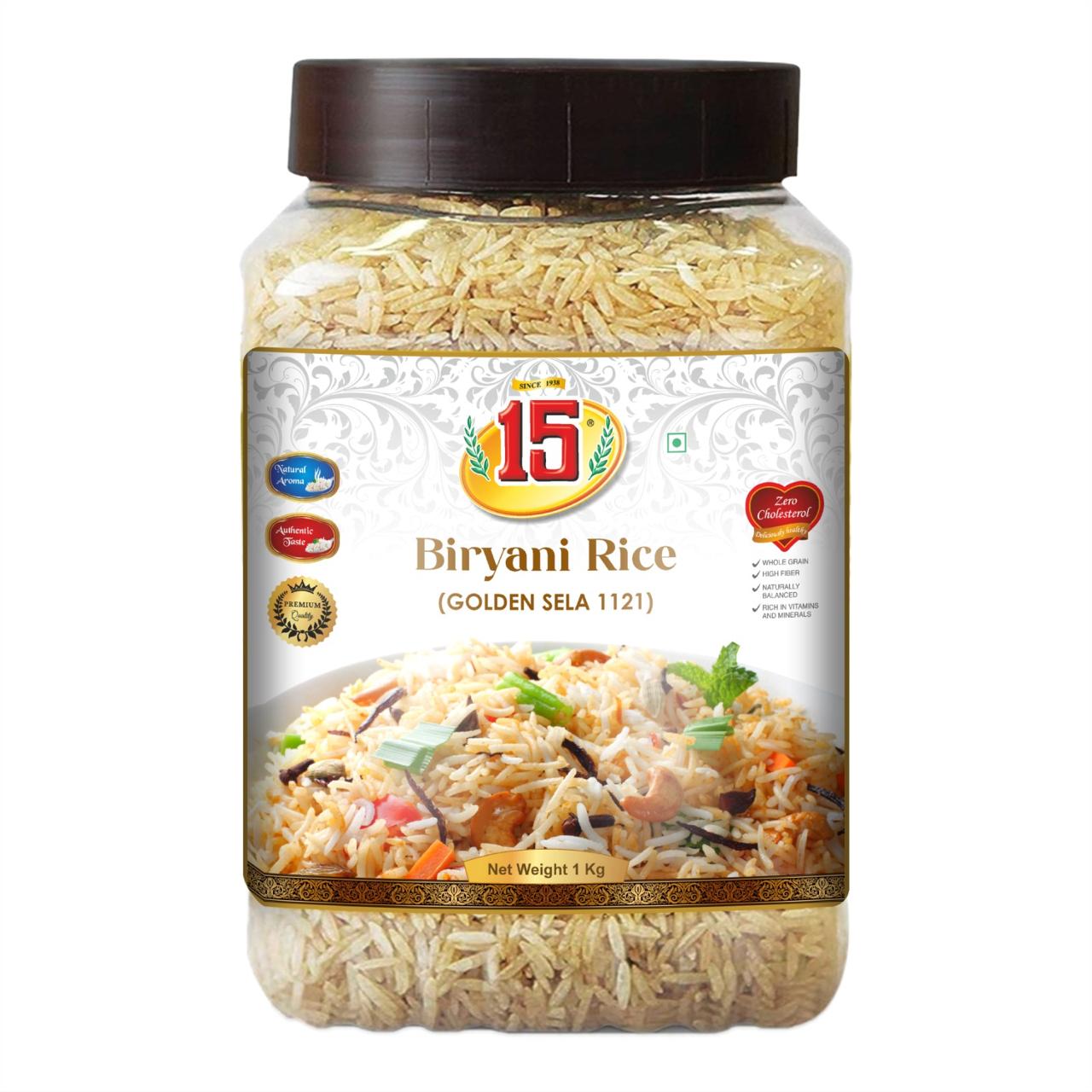 BIRYANI RICE GOLDEN SELA - 15 No. ChawalWala