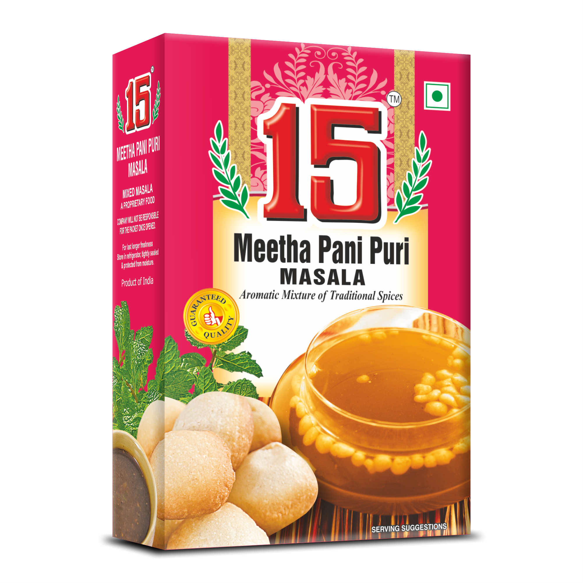 Meetha pani Puri Masala - 15 No. ChawalWala