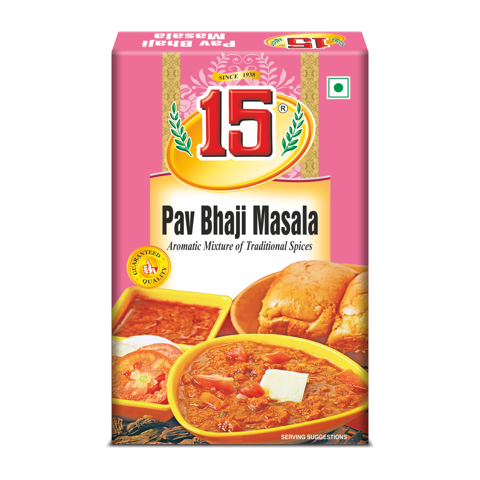 Pav Bhaji Masala - 15 No. ChawalWala