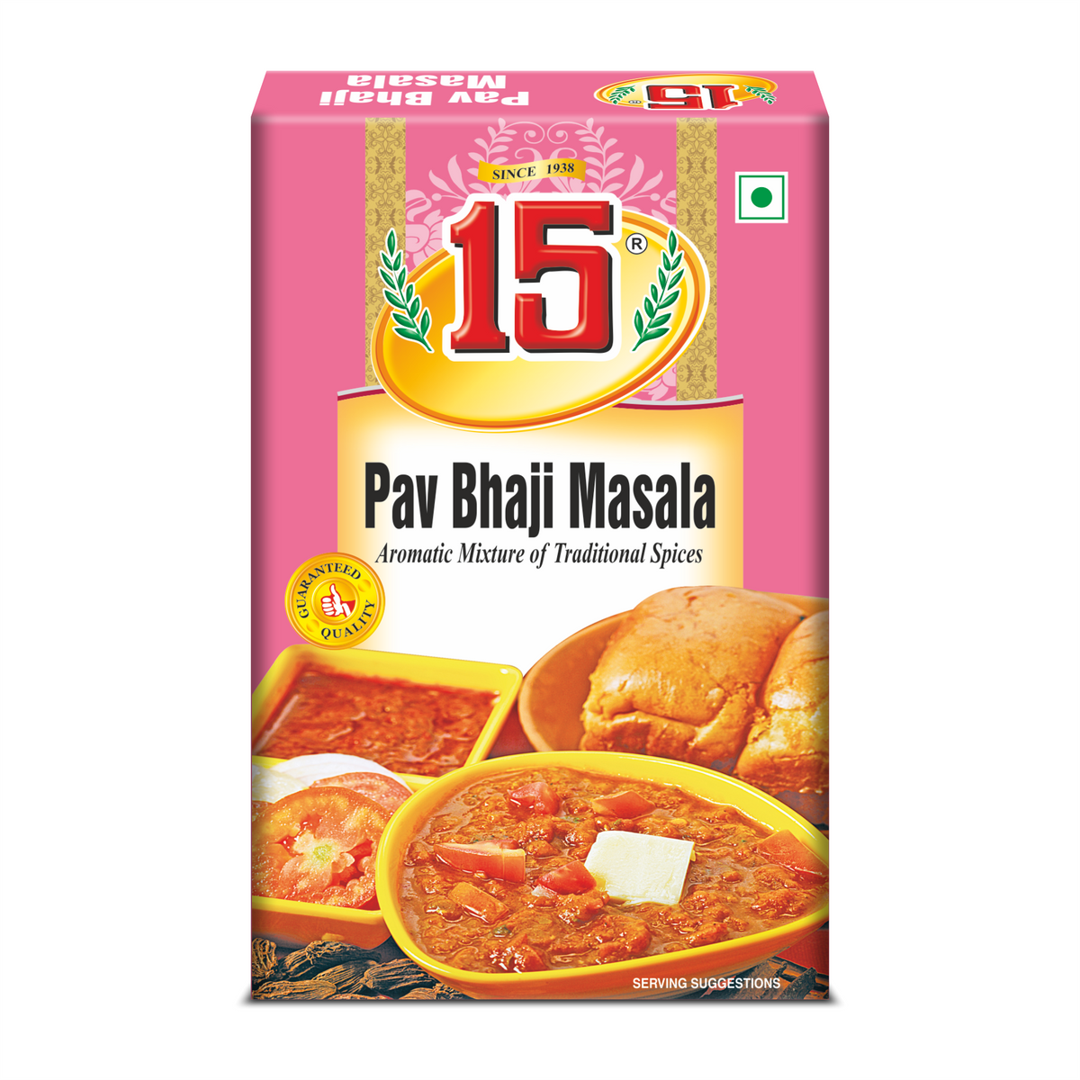 Pav Bhaji Masala - 15 No. ChawalWala