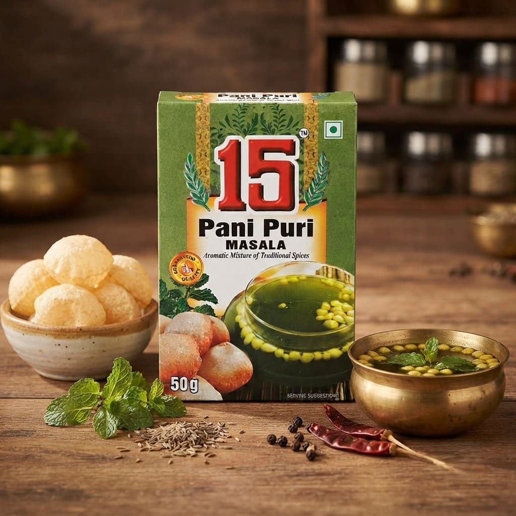 Pani Puri Masala - 15 No. ChawalWala