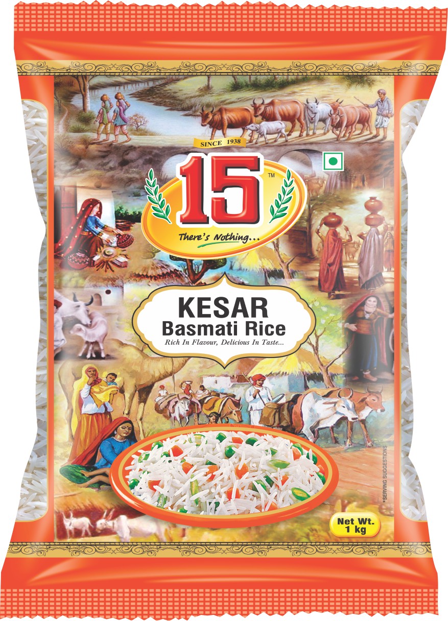 Kesar Basmati - 15 No. ChawalWala