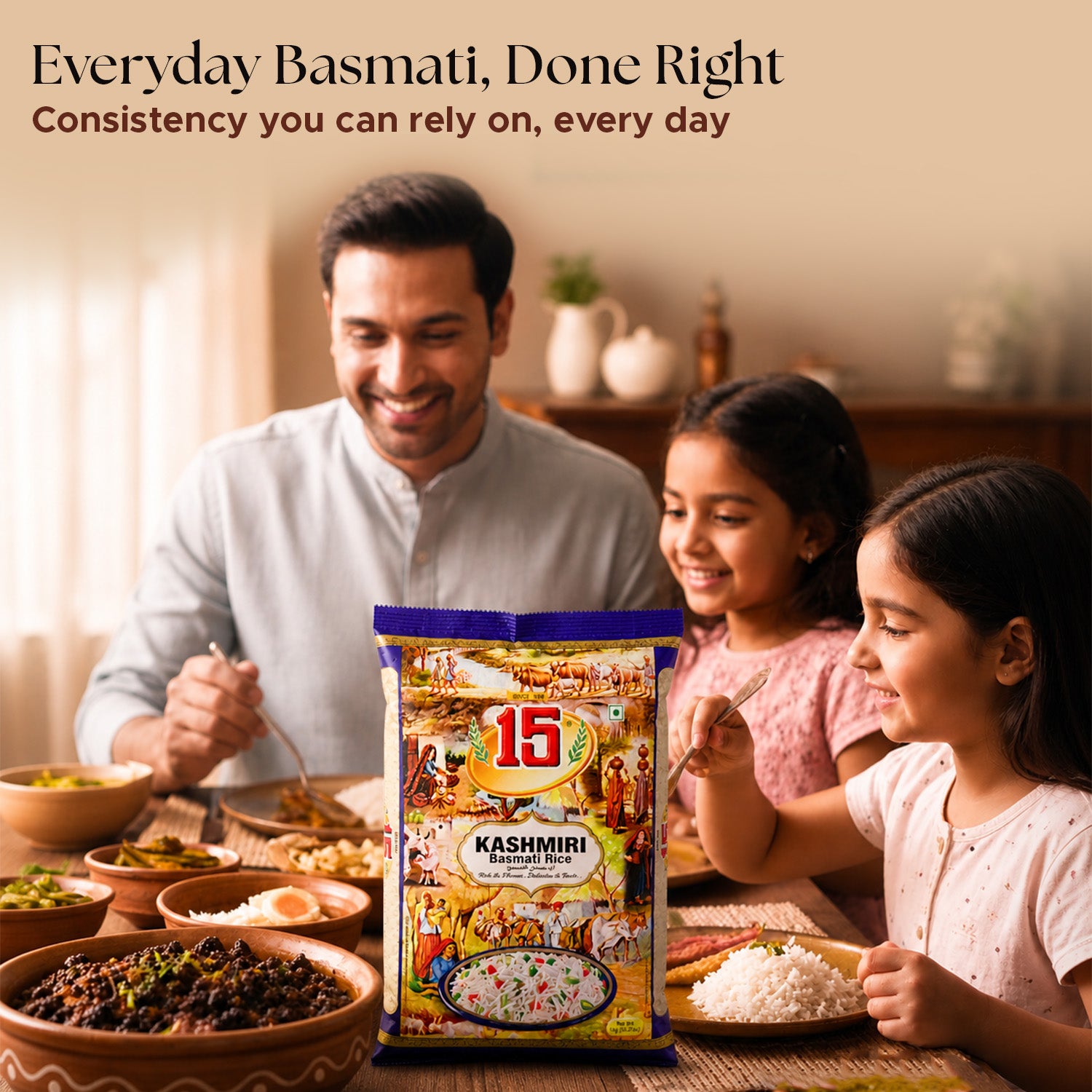 Kashmiri Basmati Rice - 15 No. ChawalWala