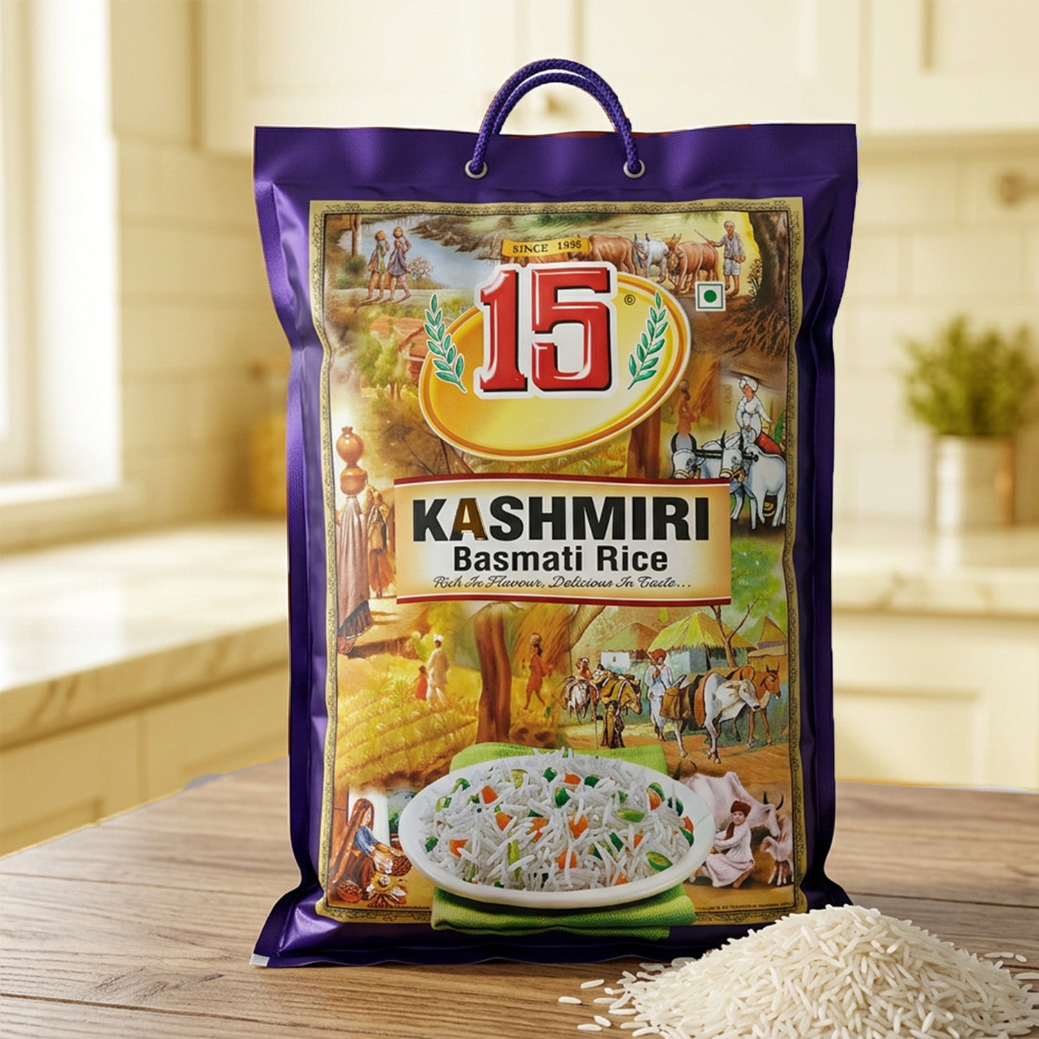 Kashmiri Basmati Rice - 15 No. ChawalWala
