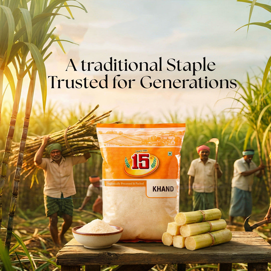 Khand (Raw Cane Sugar)
