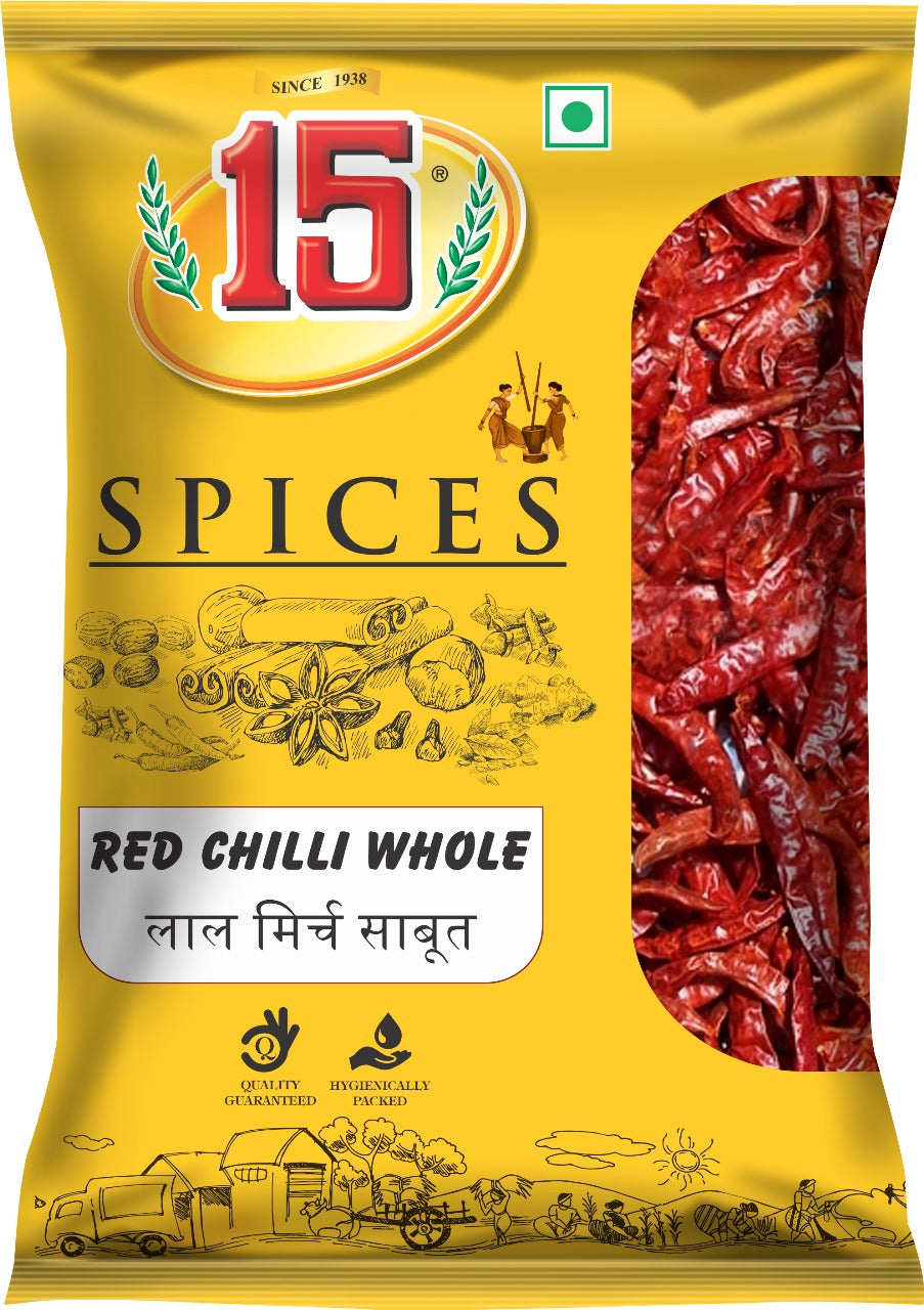 LAL MIRCH SABUT - 15 No. ChawalWala