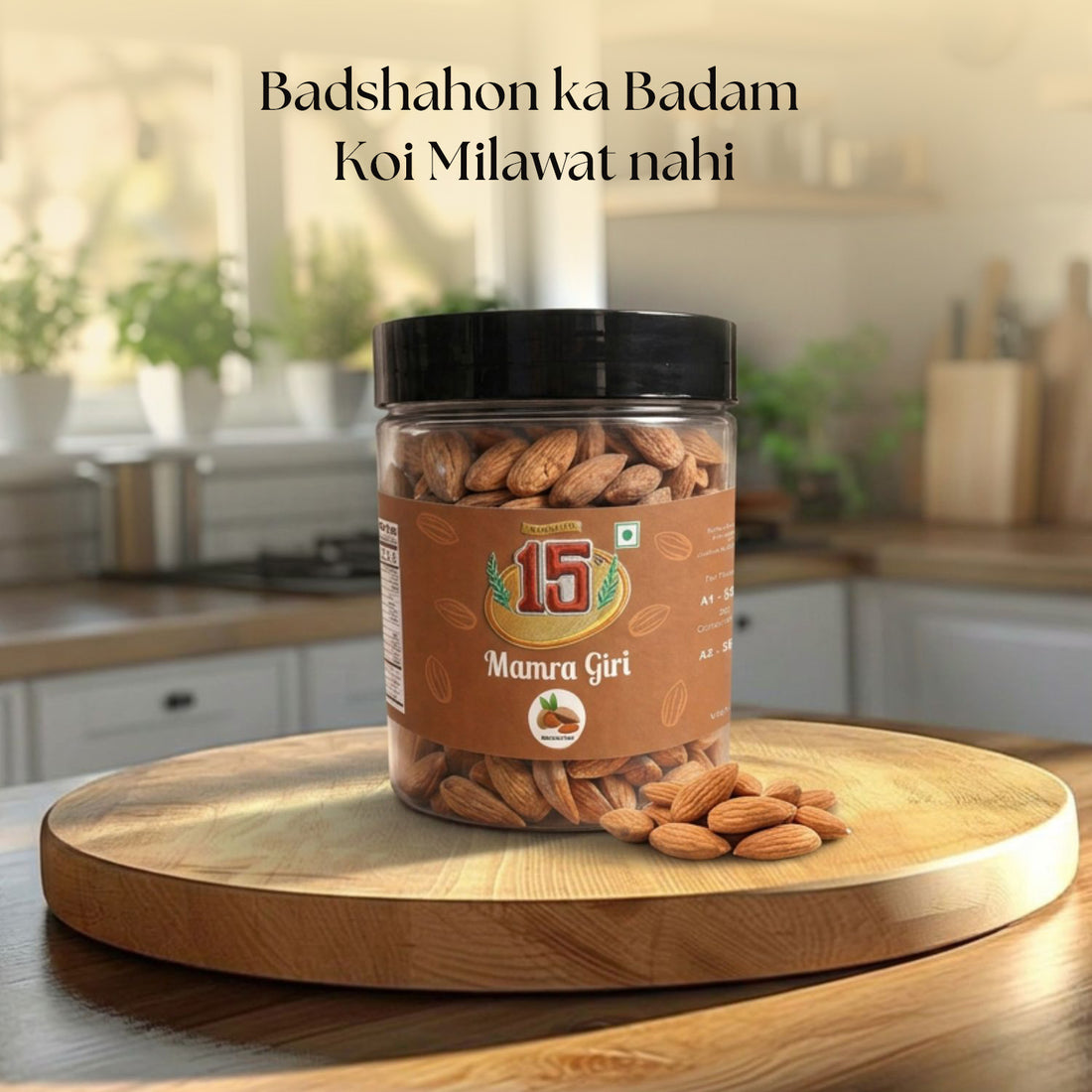 Badam Mamra (Premium) - 15 No. ChawalWala