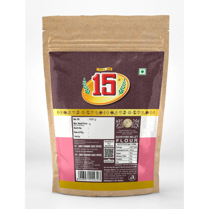 Barnyard Millets Flour - 15 No. ChawalWala