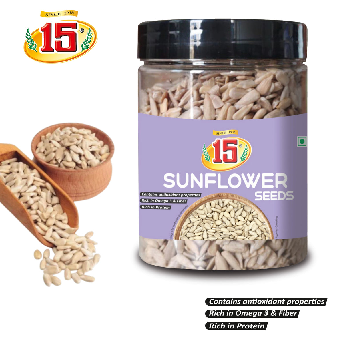 Sunflower Seed - 15 No. ChawalWala