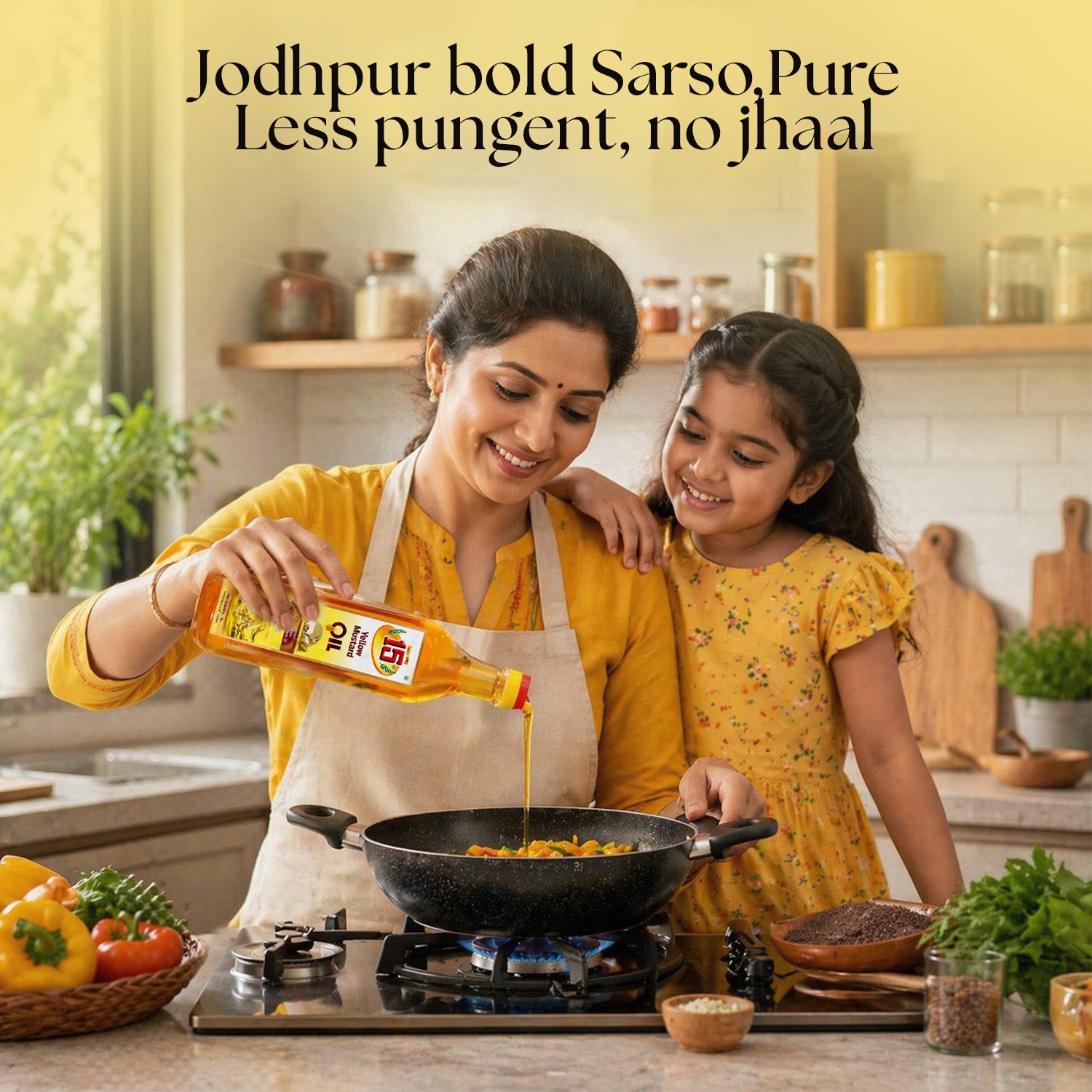 Yellow Mustard Oil - 15 No. ChawalWala