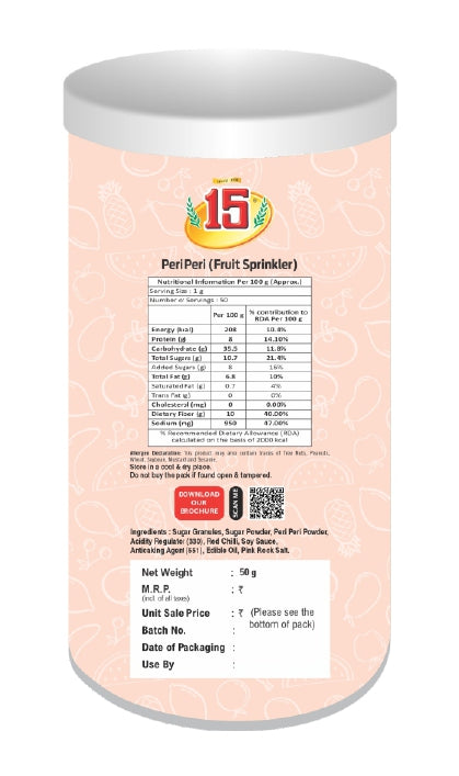 PERI PERI FRUIT SPRINKLER - 15 No. ChawalWala
