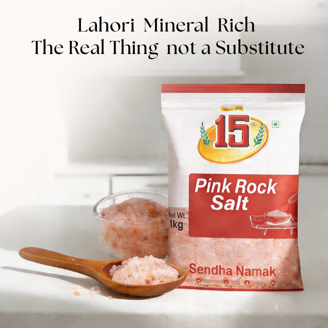 PINK ROCK SALT - 15 No. ChawalWala