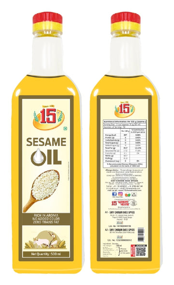 SESAME OIL - 15 No. ChawalWala