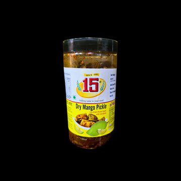 DRY MANGO PICKLE - 15 No. ChawalWala