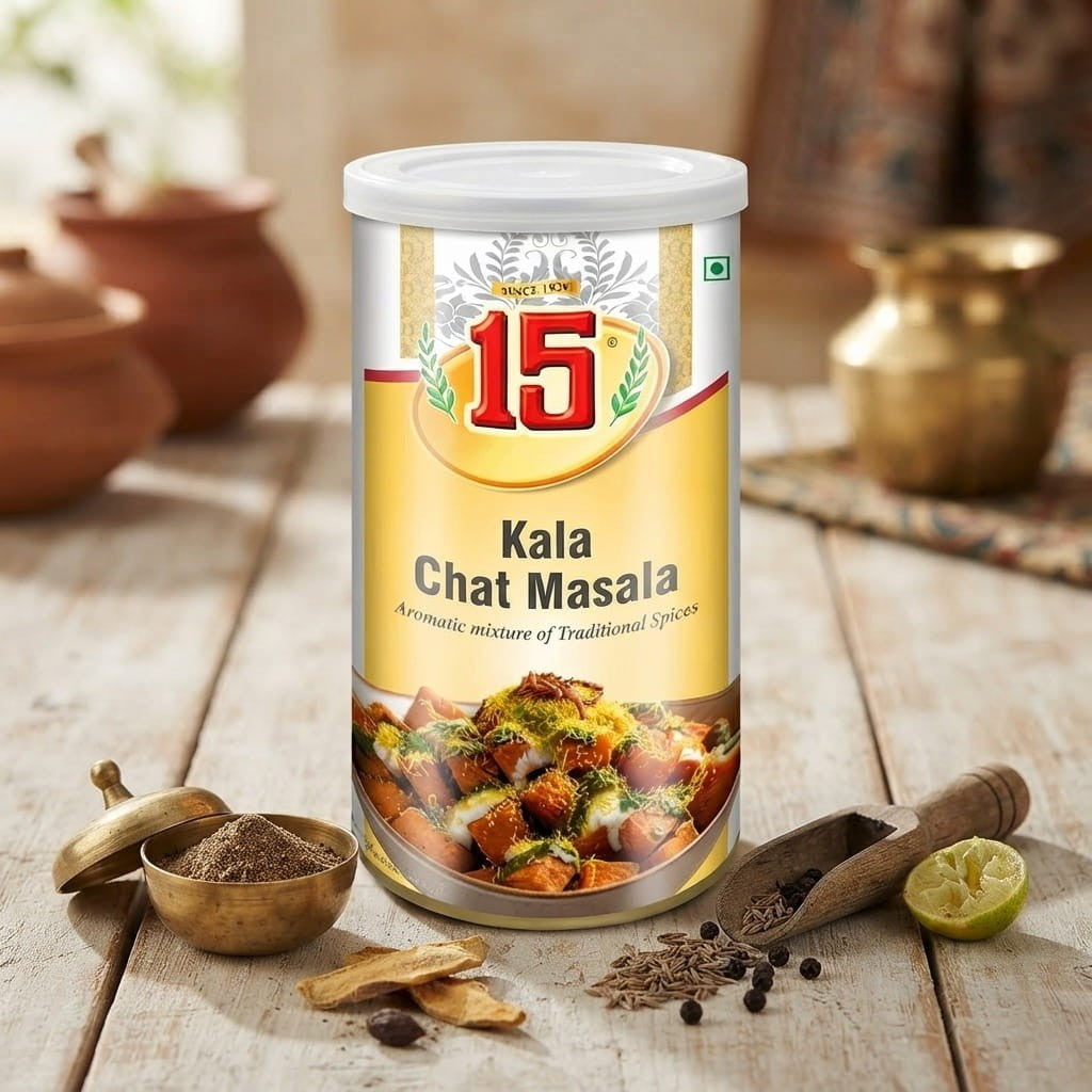 Kala Chat Masala Sprinkler - 15 No. ChawalWala
