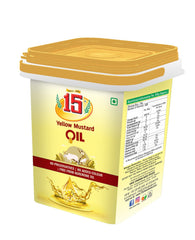 YELLOW MUSTARD OIL - 15 No. ChawalWala