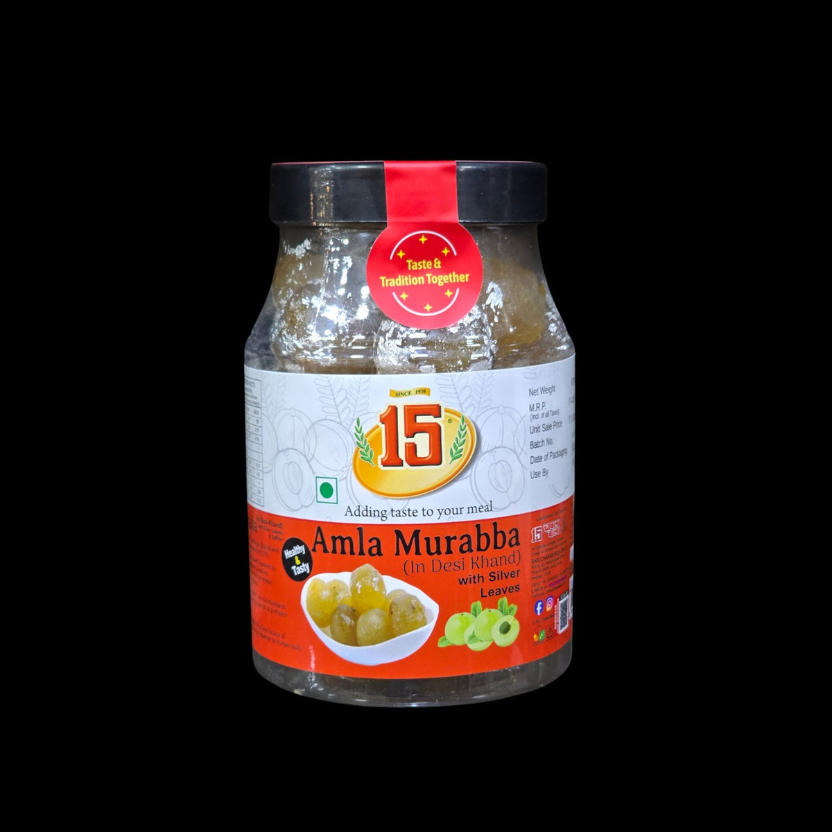 AMLA MURABBA in Desi Khand with Silver Virk