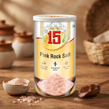 Pink Rock Salt Sprinkler