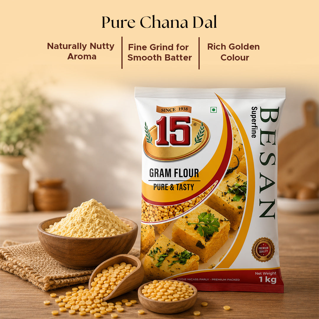 Besan - 15 No. ChawalWala