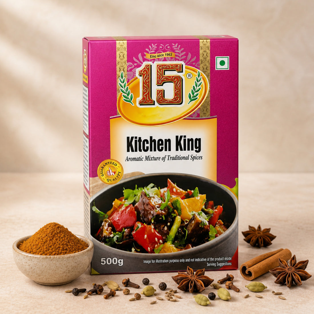 Kitchen King Masala - 15 No. ChawalWala