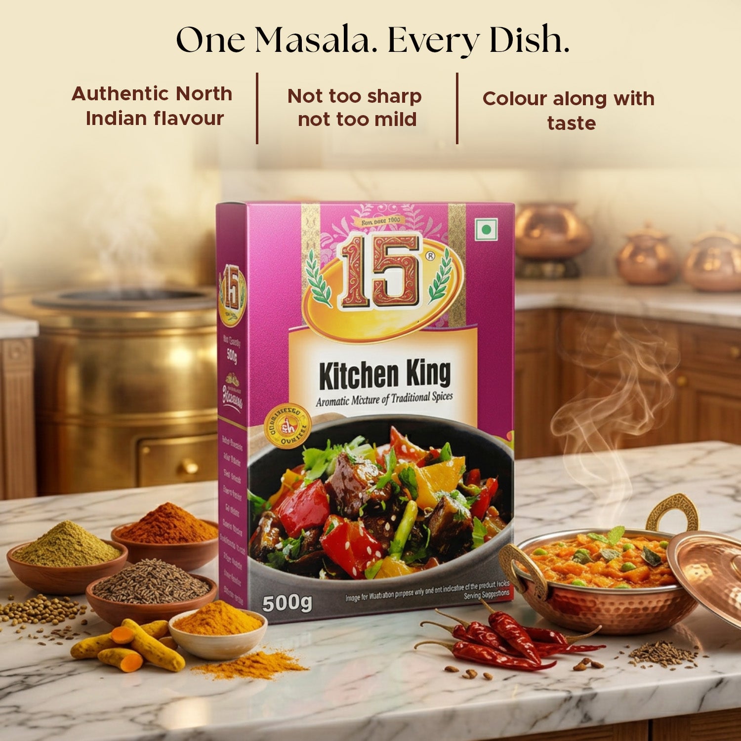 Kitchen King Masala - 15 No. ChawalWala