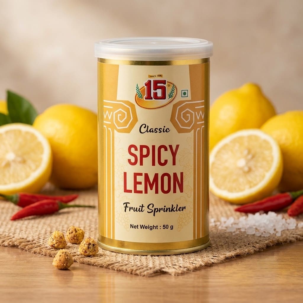 Spicy Lemon Fruit Sprinkler
