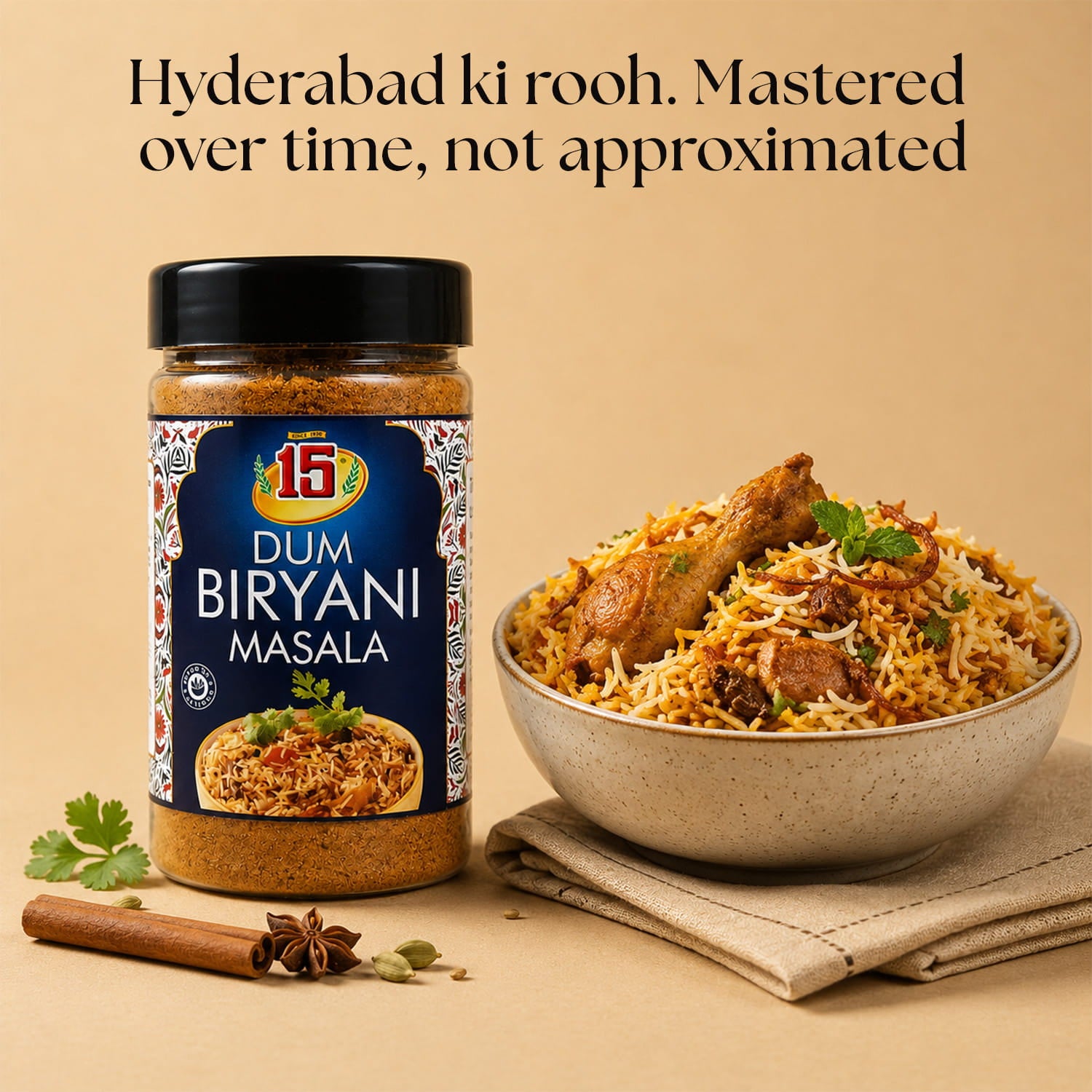 Dum Biryani Masala - 15 No. ChawalWala
