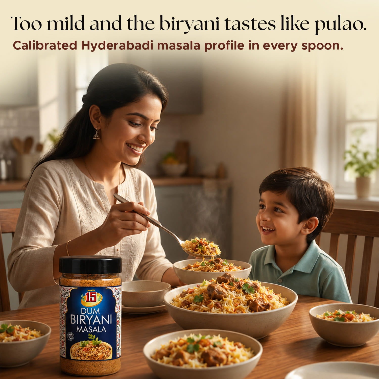 Dum Biryani Masala - 15 No. ChawalWala