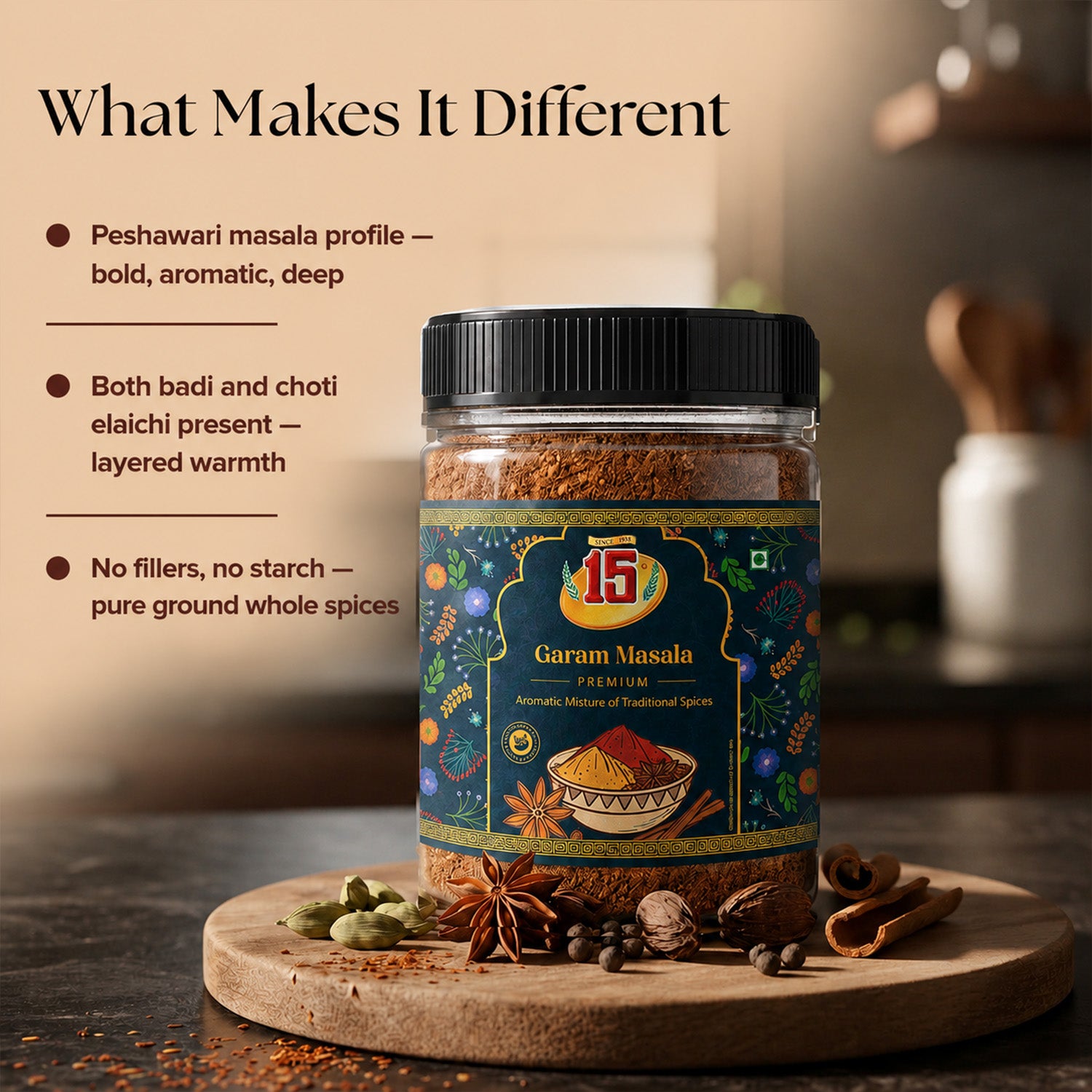Garam Masala (Premium) - 15 No. ChawalWala