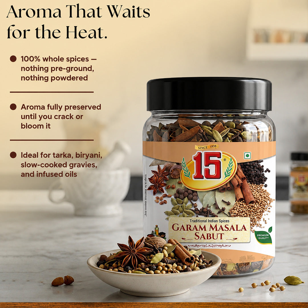 Garam Masala (Sabut) - 15 No. ChawalWala