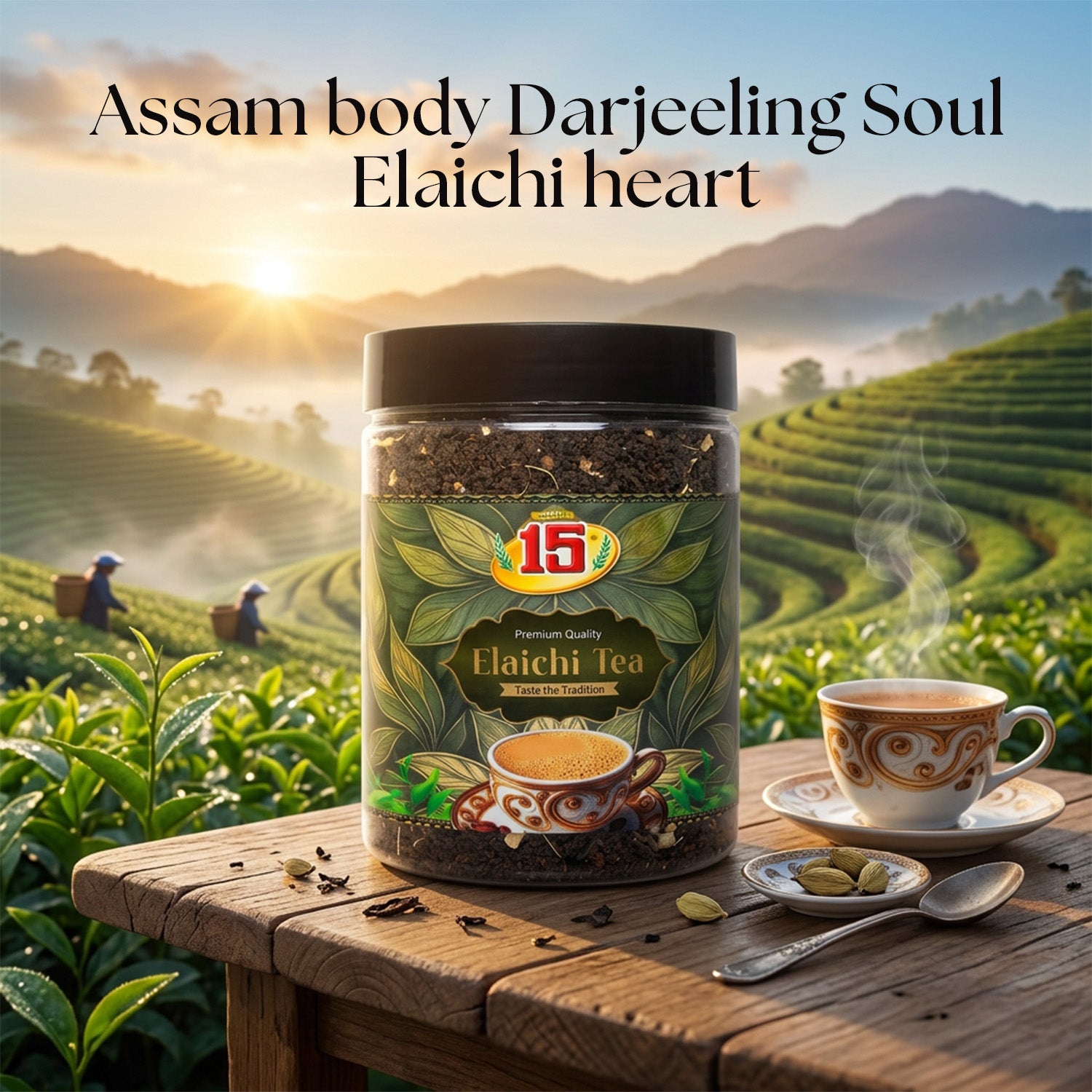 Elaichi Tea Premium - 15 No. ChawalWala