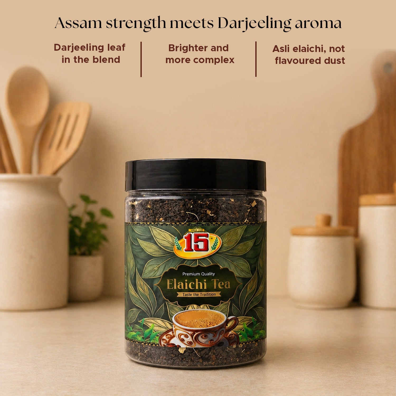 Elaichi Tea Premium - 15 No. ChawalWala