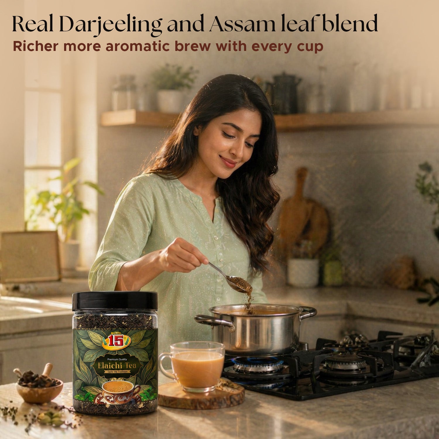 Elaichi Tea Premium - 15 No. ChawalWala